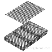 Professioneller Reno Gabion Matratze Glass Rock Gabion